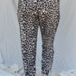 Leopard Print Joggers Pants