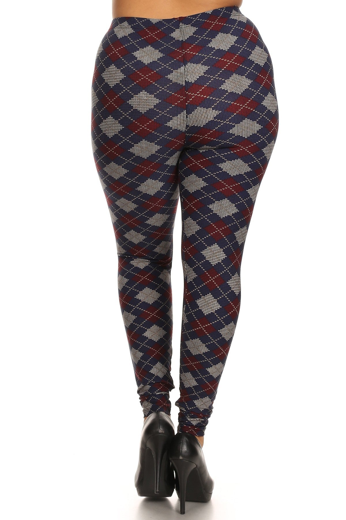 Plaid Graphic Leggings