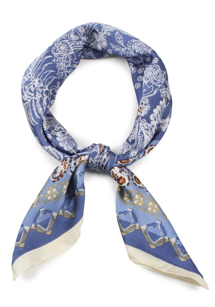 Elephant Paisley Print Scarf